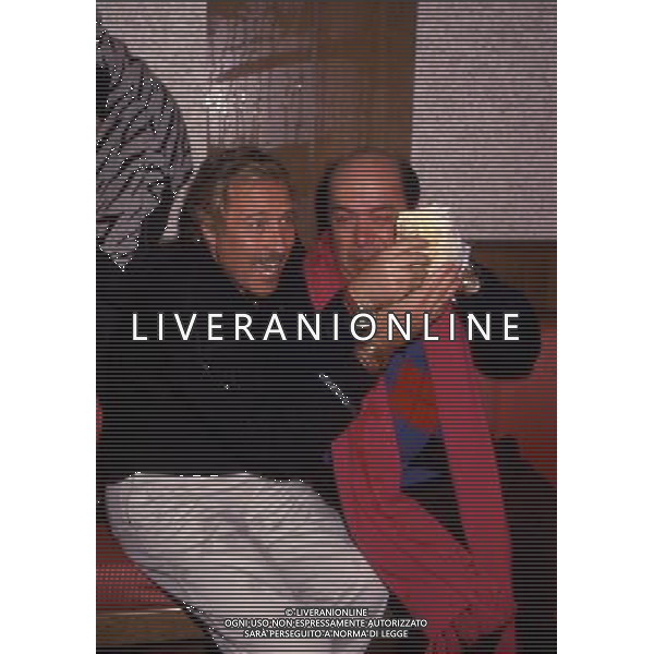 ARCHIVIO ALDO LIVERANI NELLA FOTO LINO BANFI -maurizio merli AG ALDO LIVERANI