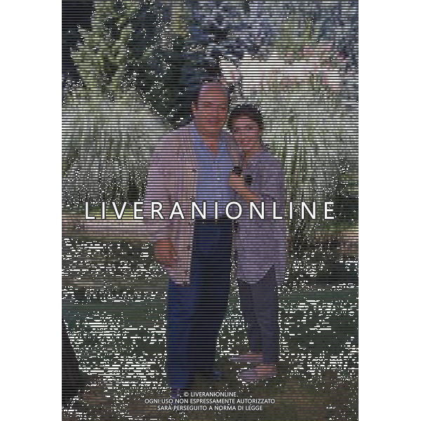 Lino Banfi, nome d\'arte di Pasquale Zagaria, attore, comico, conduttore televisivo, scrittore e sceneggiatore italiano - Retrospettiva nella foto con la figlia Rosanna © Archivio / AGENZIA ALDO LIVERANI SAS 