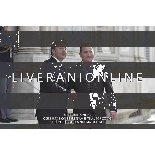 Il Presidente del Consiglio Matteo Renzi, riceve il Primo Ministro Svedese Stefan Lofven a Villa Doria Pamphilj, Roma 06 Luglio 2016 Â© Corradetti / AGENZIA ALDO LIVERANI SAS 