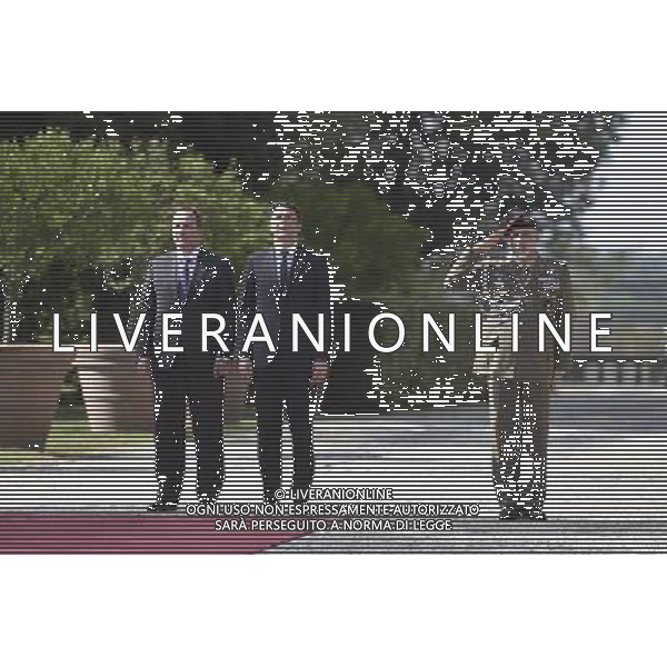 Il Presidente del Consiglio Matteo Renzi, riceve il Primo Ministro Svedese Stefan Lofven a Villa Doria Pamphilj, Roma 06 Luglio 2016 Â© Corradetti / AGENZIA ALDO LIVERANI SAS 