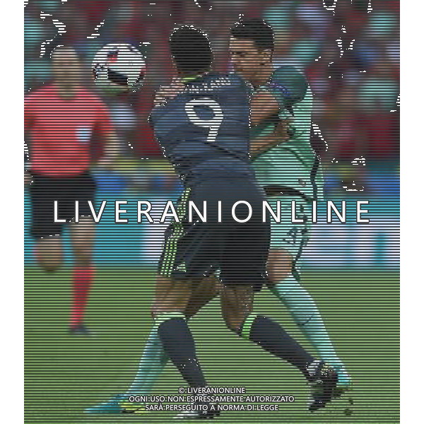 UEFA Francia EURO 2016 Final Tournament Semi-finals Lione - 06.07.2016 Portogallo-Galles Nella Foto:robson-kanu-fonte /Ph.Vitez-Ag. Aldo Liverani