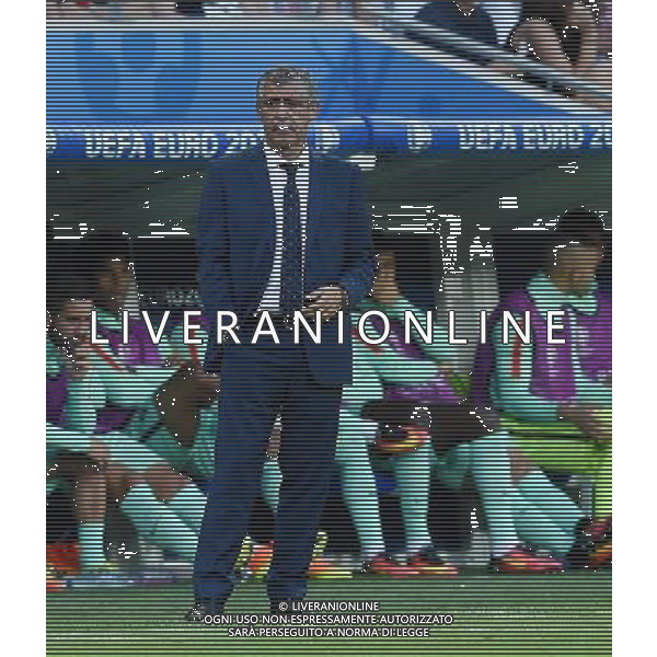 UEFA Francia EURO 2016 Final Tournament Semi-finals Lione - 06.07.2016 Portogallo-Galles Nella Foto: Fernando Santos /Ph.Vitez-Ag. Aldo Liverani