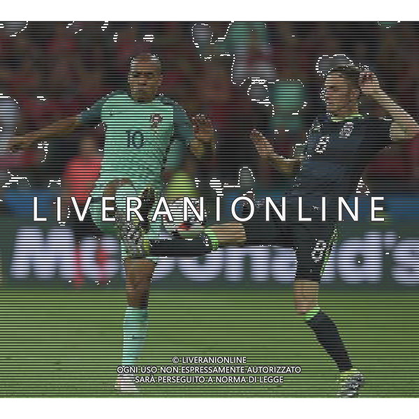 UEFA Francia EURO 2016 Final Tournament Semi-finals Lione - 06.07.2016 Portogallo-Galles Nella Foto:joao mario-king /Ph.Vitez-Ag. Aldo Liverani