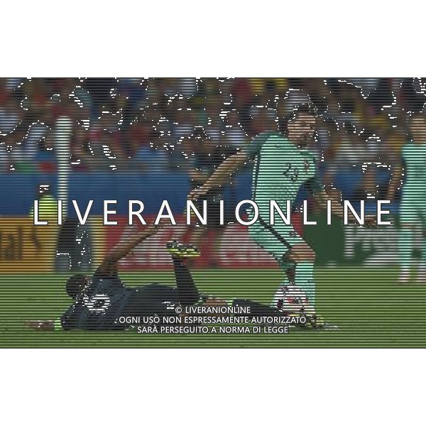 UEFA Francia EURO 2016 Final Tournament Semi-finals Lione - 06.07.2016 Portogallo-Galles Nella Foto:adrien silva-williams /Ph.Vitez-Ag. Aldo Liverani