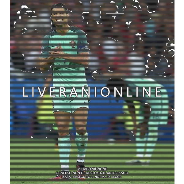 UEFA Francia EURO 2016 Final Tournament Semi-finals Lione - 06.07.2016 Portogallo-Galles Nella Foto: ronaldo cristiano /Ph.Vitez-Ag. Aldo Liverani