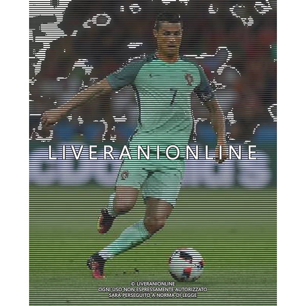UEFA Francia EURO 2016 Final Tournament Semi-finals Lione - 06.07.2016 Portogallo-Galles Nella Foto: cristiano ronaldo /Ph.Vitez-Ag. Aldo Liverani