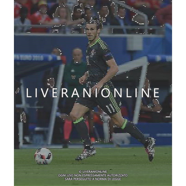 UEFA Francia EURO 2016 Final Tournament Semi-finals Lione - 06.07.2016 Portogallo-Galles Nella Foto:Bale Gareth /Ph.Vitez-Ag. Aldo Liverani