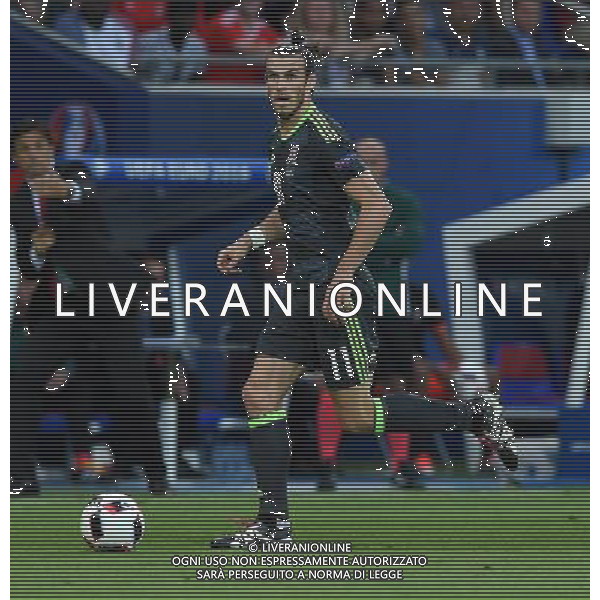 UEFA Francia EURO 2016 Final Tournament Semi-finals Lione - 06.07.2016 Portogallo-Galles Nella Foto:Bale Gareth /Ph.Vitez-Ag. Aldo Liverani