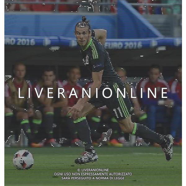 UEFA Francia EURO 2016 Final Tournament Semi-finals Lione - 06.07.2016 Portogallo-Galles Nella Foto:Bale Gareth /Ph.Vitez-Ag. Aldo Liverani