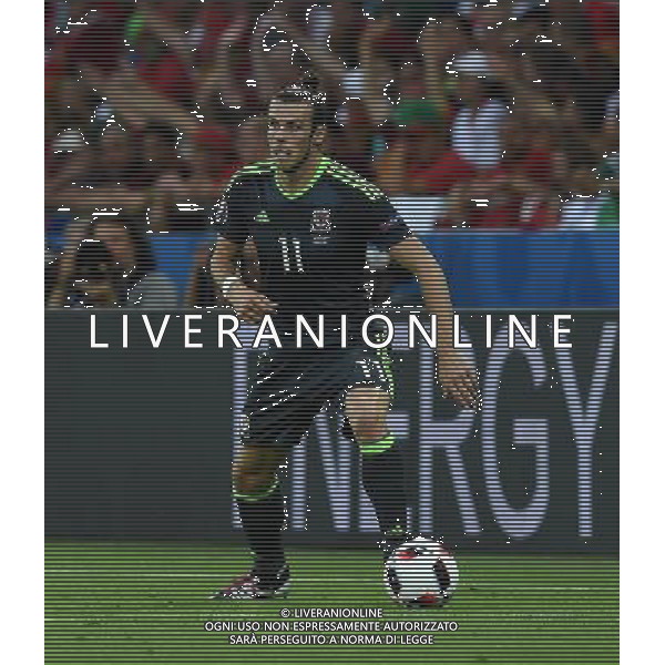 UEFA Francia EURO 2016 Final Tournament Semi-finals Lione - 06.07.2016 Portogallo-Galles Nella Foto:Bale Gareth /Ph.Vitez-Ag. Aldo Liverani