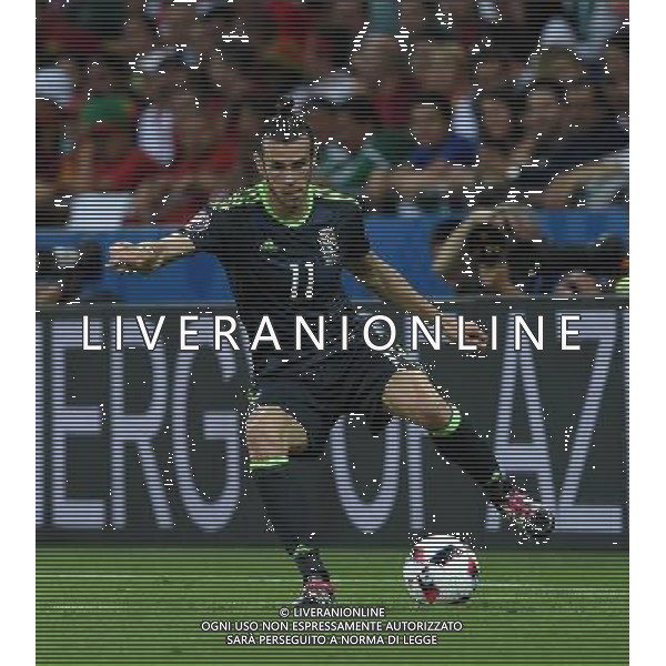 UEFA Francia EURO 2016 Final Tournament Semi-finals Lione - 06.07.2016 Portogallo-Galles Nella Foto:Bale Gareth /Ph.Vitez-Ag. Aldo Liverani