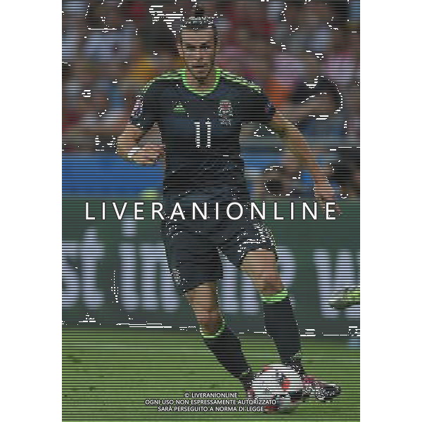 UEFA Francia EURO 2016 Final Tournament Semi-finals Lione - 06.07.2016 Portogallo-Galles Nella Foto:Bale Gareth /Ph.Vitez-Ag. Aldo Liverani