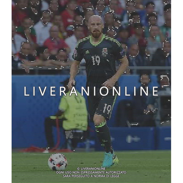 UEFA Francia EURO 2016 Final Tournament Semi-finals Lione - 06.07.2016 Portogallo-Galles Nella Foto:Collins James /Ph.Vitez-Ag. Aldo Liverani