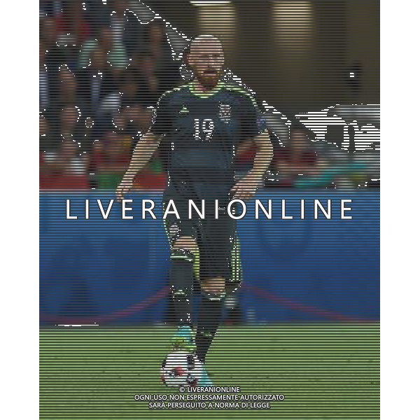 UEFA Francia EURO 2016 Final Tournament Semi-finals Lione - 06.07.2016 Portogallo-Galles Nella Foto:Collins James /Ph.Vitez-Ag. Aldo Liverani