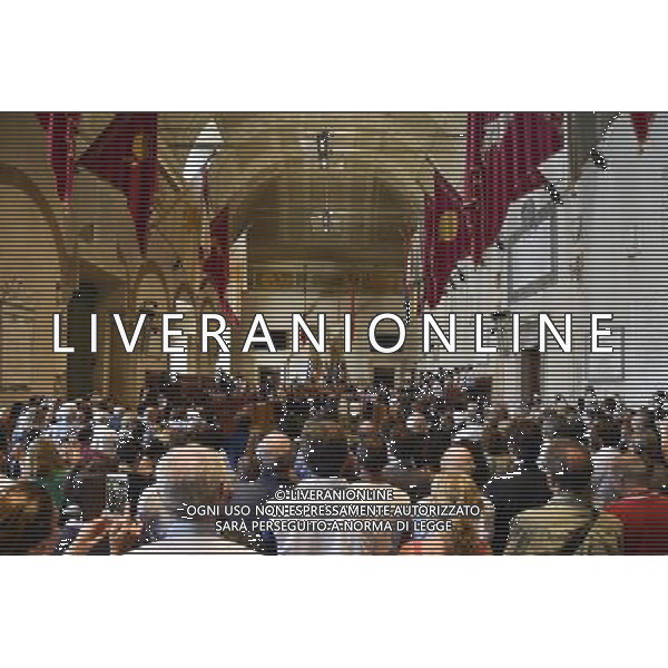 Prima seduta dellÕAssemblea Capitolina - Roma 07.07.2016 - Campidoglio - Palazzo Senatorio - Aula Giulio Cesare - nella foto: L\'aula Giulio Cesare / Ph.Corradetti - AG ALDO LIVERANI SAS