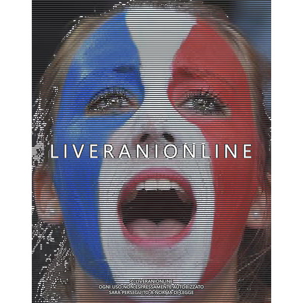 UEFA Francia EURO 2016 Final Tournament Semi-finals Marsiglia - 07.07.2016 Germania-Francia Nella Foto: Tifosi /Ph.Vitez-Ag. Aldo Liverani