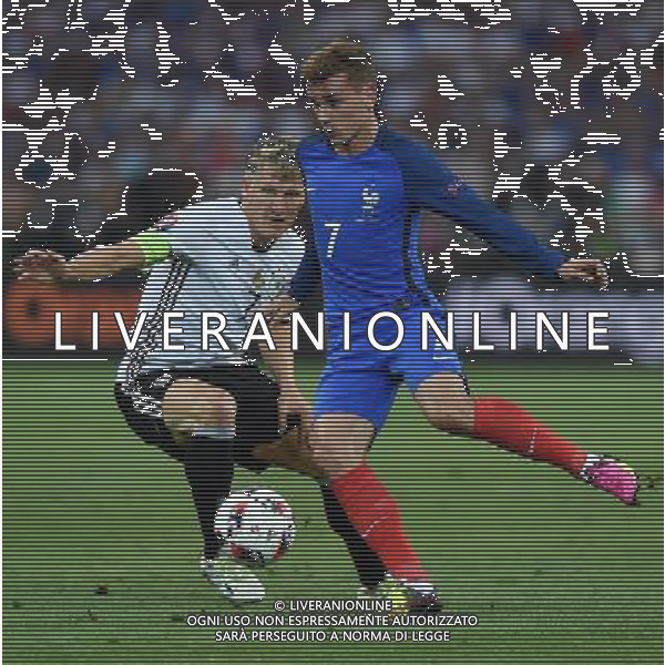 UEFA Francia EURO 2016 Final Tournament Semi-finals Marsiglia - 07.07.2016 Germania-Francia Nella Foto:griezmann schweinsteiger /Ph.Vitez-Ag. Aldo Liverani