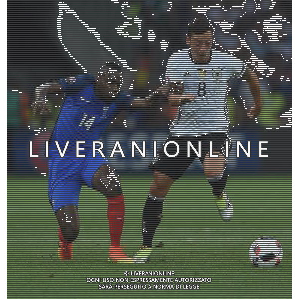 UEFA Francia EURO 2016 Final Tournament Semi-finals Marsiglia - 07.07.2016 Germania-Francia Nella Foto:ozil matuidi /Ph.Vitez-Ag. Aldo Liverani