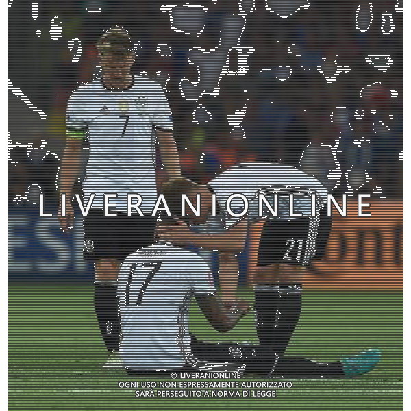 UEFA Francia EURO 2016 Final Tournament Semi-finals Marsiglia - 07.07.2016 Germania-Francia Nella Foto:infortunio boateng /Ph.Vitez-Ag. Aldo Liverani
