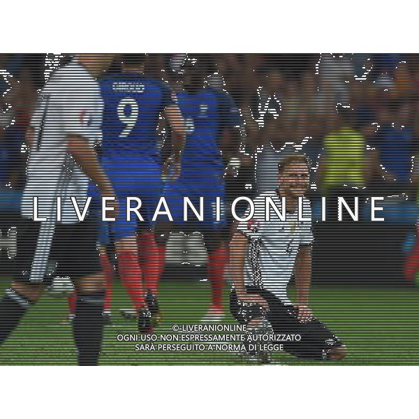 UEFA Francia EURO 2016 Final Tournament Semi-finals Marsiglia - 07.07.2016 Germania-Francia Nella Foto:delusione howedes /Ph.Vitez-Ag. Aldo Liverani