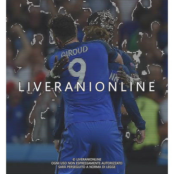 UEFA Francia EURO 2016 Final Tournament Semi-finals Marsiglia - 07.07.2016 Germania-Francia Nella Foto:griezmann esultanza dopo il secondo gol /Ph.Vitez-Ag. Aldo Liverani