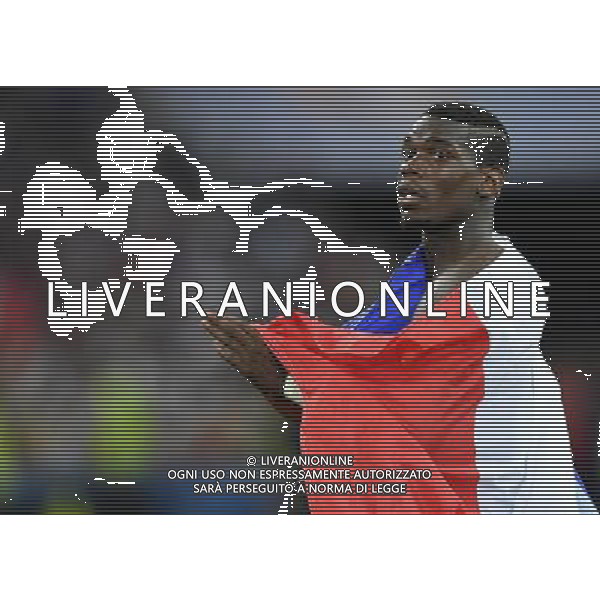 UEFA Francia EURO 2016 Final Tournament Semi-finals Marsiglia - 07.07.2016 Germania-Francia Nella Foto:l\'esultanza dei giocatori della francia pogba con la bandiera /Ph.Vitez-Ag. Aldo Liverani