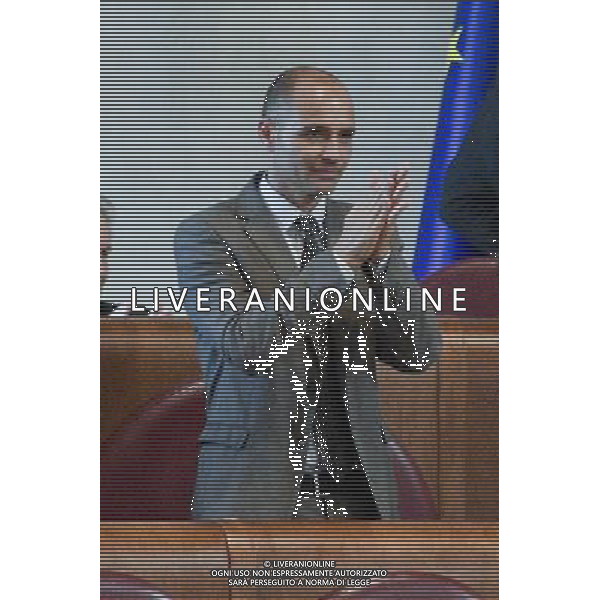 Prima seduta dellâ€™Assemblea Capitolina - Roma 07.07.2016 - Campidoglio - Palazzo Senatorio - Aula Giulio Cesare - nella foto: Daniele Frongia vicesindaco / Ph.Corradetti - AG ALDO LIVERANI SAS