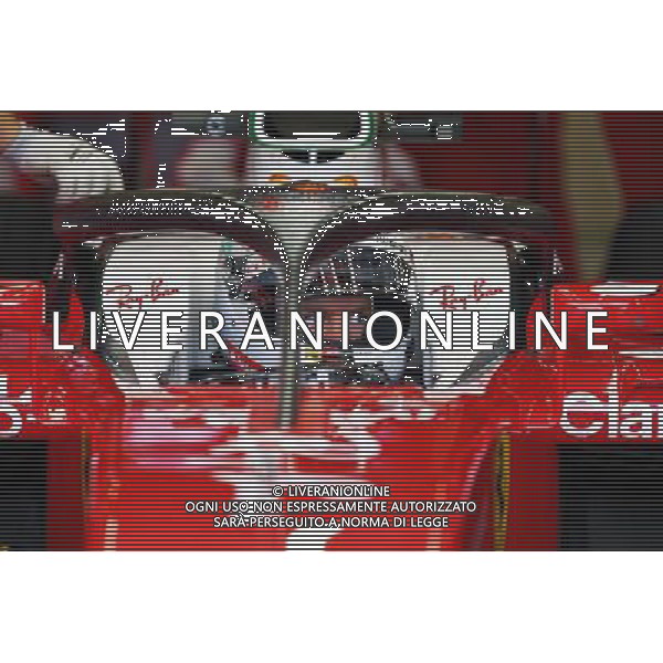 Sebastian Vettel (GER) Ferrari SF16-H running the Halo cockpit cover. 08.07.2016. Formula 1 World Championship, Rd 10, British Grand Prix, Silverstone, England, Practice Day. AG ALDO LIVERANI SAS ONLY ITALY