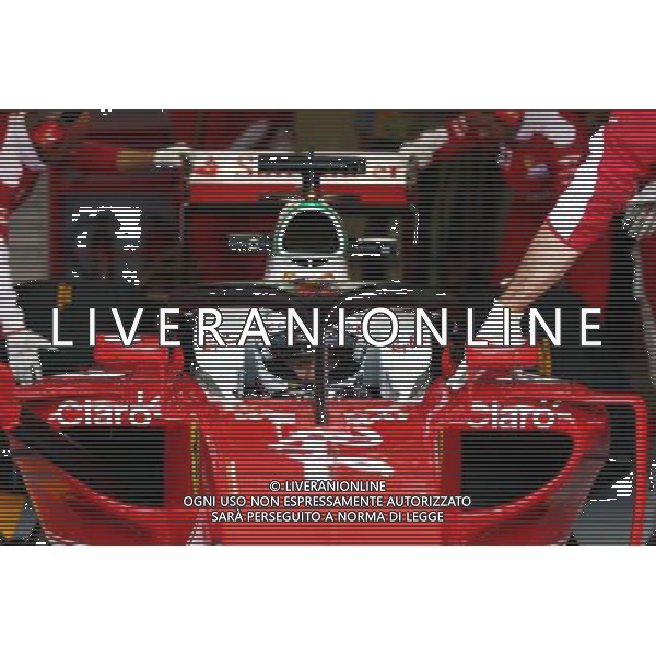 Sebastian Vettel (GER) Ferrari SF16-H running the Halo cockpit cover. 08.07.2016. Formula 1 World Championship, Rd 10, British Grand Prix, Silverstone, England, Practice Day. AG ALDO LIVERANI SAS ONLY ITALY