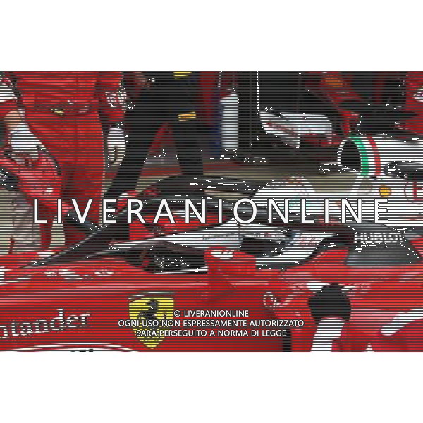 Sebastian Vettel (GER) Ferrari SF16-H running the Halo cockpit cover. 08.07.2016. Formula 1 World Championship, Rd 10, British Grand Prix, Silverstone, England, Practice Day. AG ALDO LIVERANI SAS ONLY ITALY