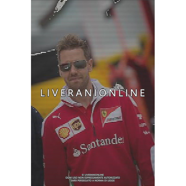 Sebastian Vettel (GER) Ferrari. 07.07.2016. Formula 1 World Championship, Rd 10, British Grand Prix, Silverstone, England, Preparation Day. AG ALDO LIVERANI SAS ONLY ITALY