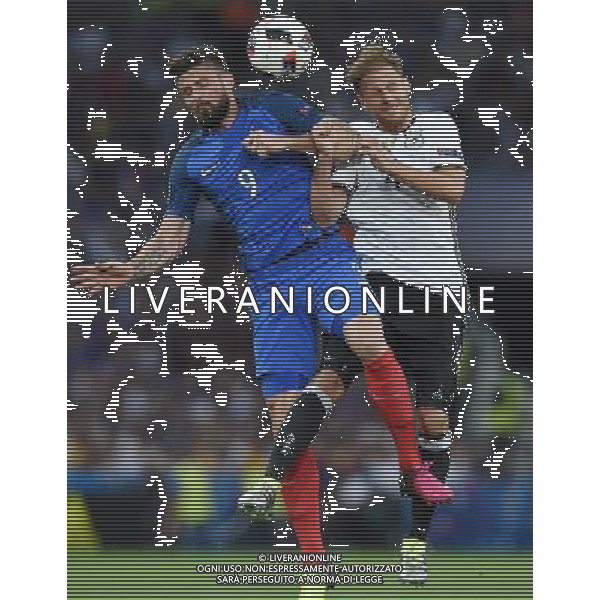 UEFA Francia EURO 2016 Final Tournament Semi-finals Marsiglia - 07.07.2016 Germania-Francia Nella Foto:Giroud Olivier-Howedes Benedikt /Ph.Vitez-Ag. Aldo Liverani