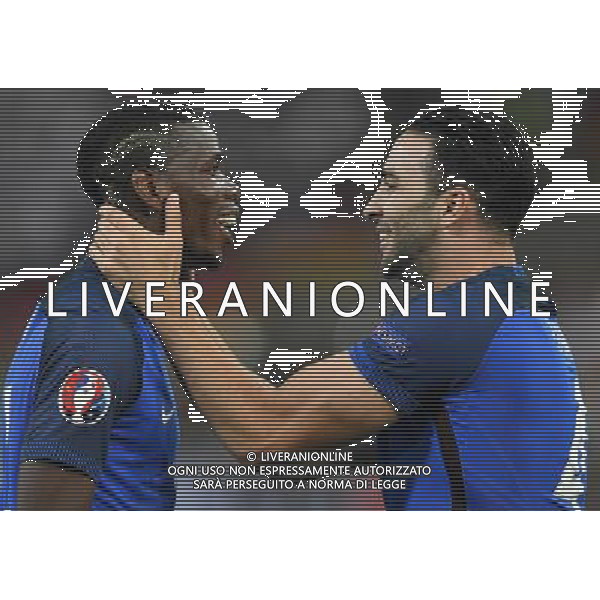 UEFA Francia EURO 2016 Final Tournament Semi-finals Marsiglia - 07.07.2016 Germania-Francia Nella Foto:Pogba Paul-Rami Adil /Ph.Vitez-Ag. Aldo Liverani