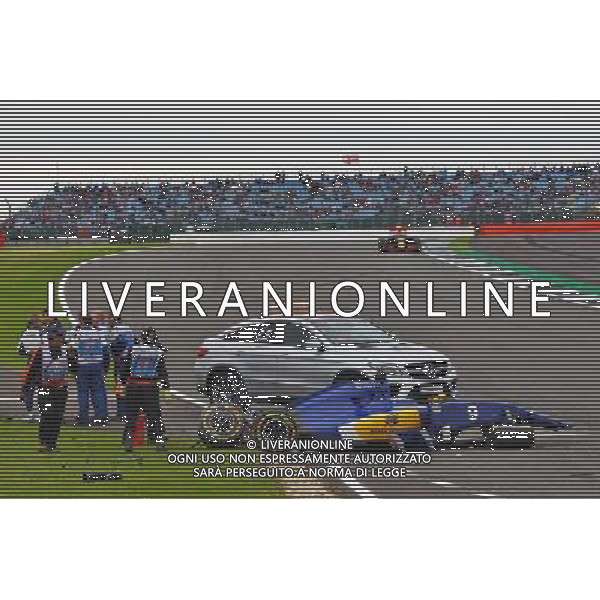 Marcus Ericsson (SWE) Sauber C35 crashed in the third practice session. AG ALDO LIVERANI SAS ONLY ITALY