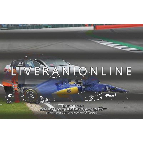 Marcus Ericsson (SWE) Sauber C35 crashed in the third practice session. AG ALDO LIVERANI SAS ONLY ITALY