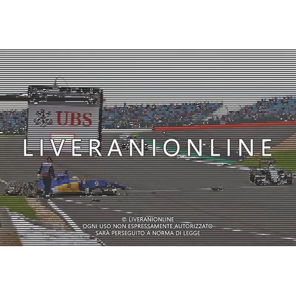 Marcus Ericsson (SWE) Sauber C35 crashed in the third practice session. AG ALDO LIVERANI SAS ONLY ITALY