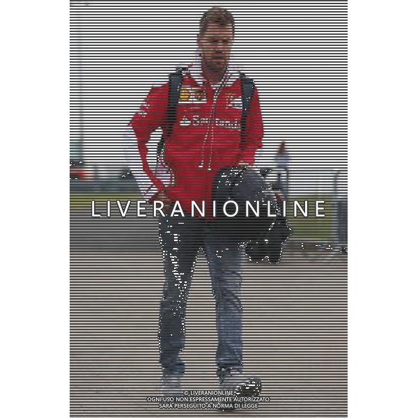 Sebastian Vettel (GER) Ferrari. 09.07.2016. Formula 1 World Championship, Rd 10, British Grand Prix, Silverstone, England, Qualifying Day. AG ALDO LIVERANI SAS ONLY ITALY