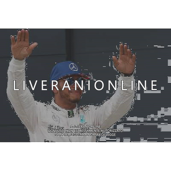 Pole for Lewis Hamilton (GBR) Mercedes AMG F1 W07. 09.07.2016. Formula 1 World Championship, Rd 10, British Grand Prix, Silverstone, England, Qualifying Day. AG ALDO LIVERANI SAS ONLY ITALY