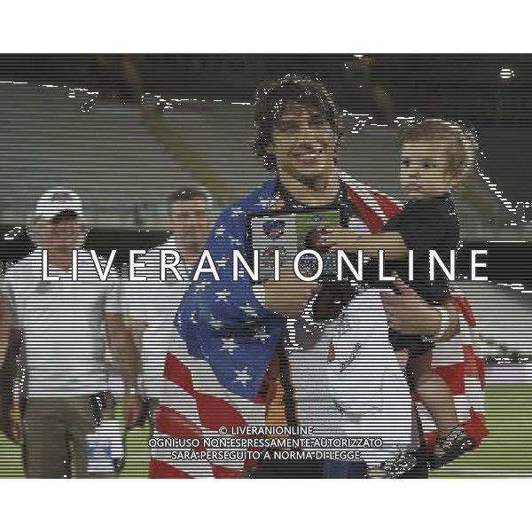 Italian Bowl XXXVI, Finale del Campionato Italiano di Footbal Americano, Giants Bolzano vs Rhinos Milano, 09/07/2016, nella foto: RICCIARDULLI NICK, ©CLAUDIO ZAMAGNI/AGENZIA ALDO LIVERANI S.A.S.