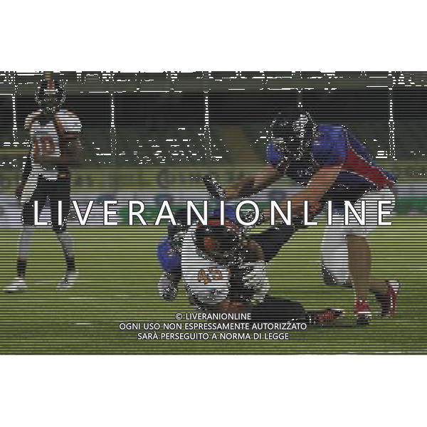 Italian Bowl XXXVI, Finale del Campionato Italiano di Footbal Americano, Giants Bolzano vs Rhinos Milano, 09/07/2016, nella foto: GARETTO MARCO FRANCO, ©CLAUDIO ZAMAGNI/AGENZIA ALDO LIVERANI S.A.S.