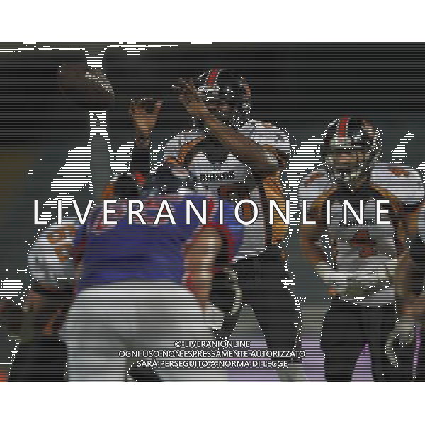 Italian Bowl XXXVI, Finale del Campionato Italiano di Footbal Americano, Giants Bolzano vs Rhinos Milano, 09/07/2016, nella foto: PRYOR TIMOTHY, ©CLAUDIO ZAMAGNI/AGENZIA ALDO LIVERANI S.A.S.