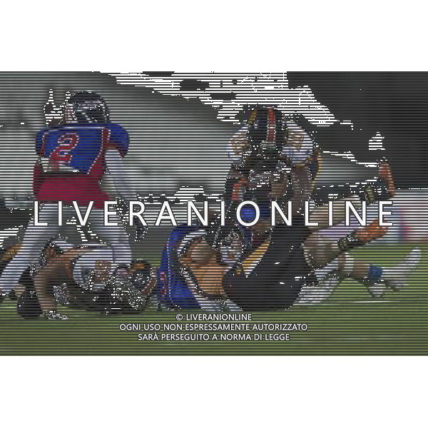 Italian Bowl XXXVI, Finale del Campionato Italiano di Footbal Americano, Giants Bolzano vs Rhinos Milano, 09/07/2016, nella foto: PRYOR TIMOTHY, ©CLAUDIO ZAMAGNI/AGENZIA ALDO LIVERANI S.A.S.