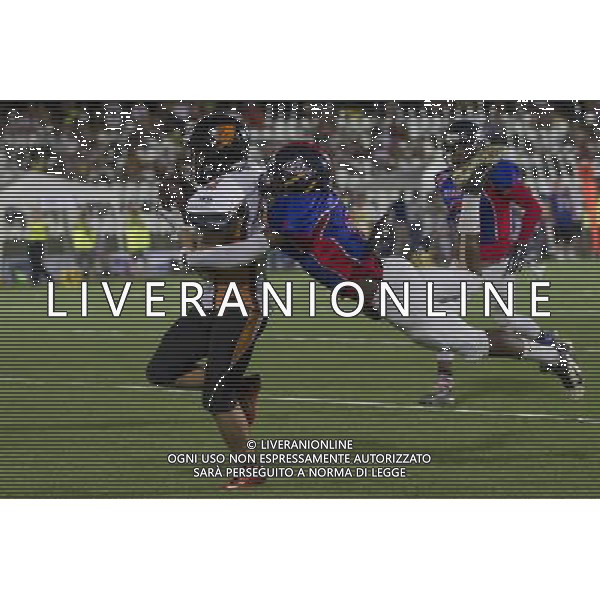 Italian Bowl XXXVI, Finale del Campionato Italiano di Footbal Americano, Giants Bolzano vs Rhinos Milano, 09/07/2016, nella foto: UNA FASE DI GIOCO, ©CLAUDIO ZAMAGNI/AGENZIA ALDO LIVERANI S.A.S.