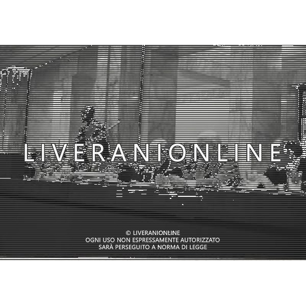 MILANO 27-04-1970 ASSEMBLEA MONTEDISON NELLA FOTO IL TAVOLO DEI RELATORI AG ALDO LIVERANI SAS