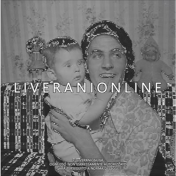 Fausto Leali con la figlia Deborah nel 1968 - Retrospettiva © ARCHIVIO / AGENZIA ALDO LIVERANI SAS