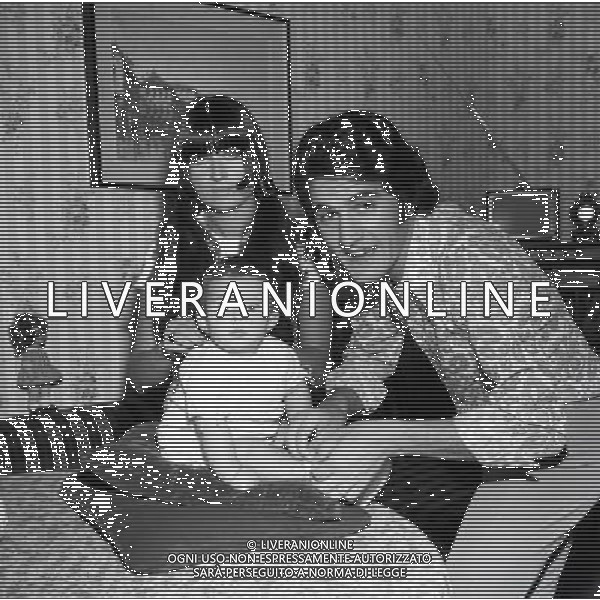 Fausto Leali con la moglie Milena Cantu\' e la figlia Deborah nel 1968 - Retrospettiva Â© ARCHIVIO / AGENZIA ALDO LIVERANI SAS
