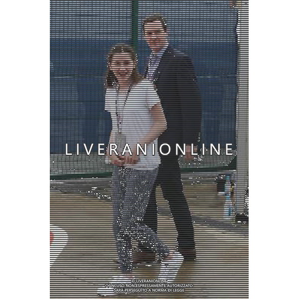 George Osborne MP (GBR) Chancellor of the Exchequer with daughter Liberty. 10.07.2016. Formula 1 World Championship, Rd 10, British Grand Prix, Silverstone, England, Race Day. / AGENZIA ALDO LIVERANI SAS - ITALY ONLY EDITORIAL USE ONLY