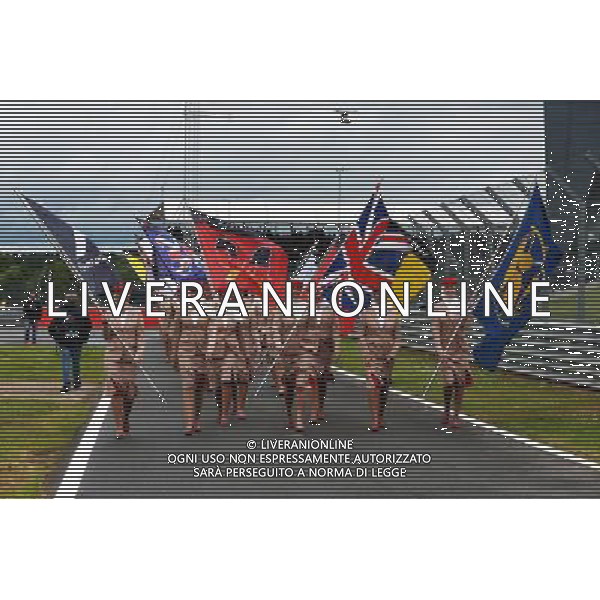 Grid girls. 10.07.2016. Formula 1 World Championship, Rd 10, British Grand Prix, Silverstone, England, Race Day. / AGENZIA ALDO LIVERANI SAS - ITALY ONLY EDITORIAL USE ONLY