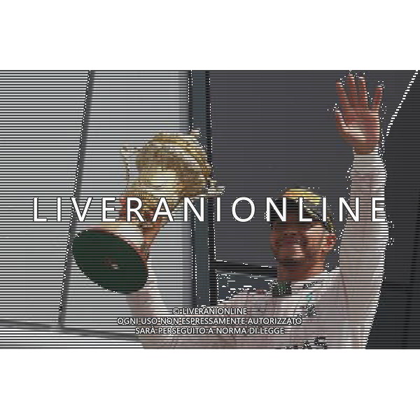 1st place Lewis Hamilton (GBR) Mercedes AMG F1 W07 . 10.07.2016. Formula 1 World Championship, Rd 10, British Grand Prix, Silverstone, England, Race Day. / AGENZIA ALDO LIVERANI SAS - ITALY ONLY EDITORIAL USE ONLY