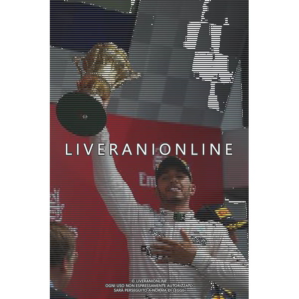 1st place Lewis Hamilton (GBR) Mercedes AMG F1 W07 . 10.07.2016. Formula 1 World Championship, Rd 10, British Grand Prix, Silverstone, England, Race Day. / AGENZIA ALDO LIVERANI SAS - ITALY ONLY EDITORIAL USE ONLY
